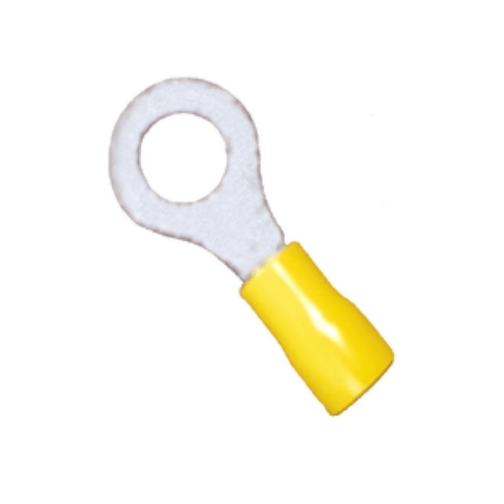 100 Bornes D'épissure Jaunes 4.0-6.0mm² - Raccord Rapide Câble, Rohs, Neuf