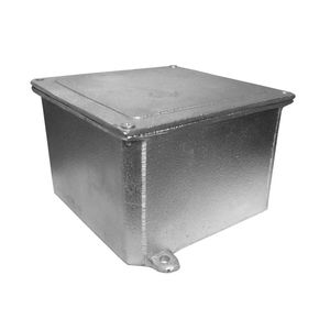 Caixa De Passagem Tampa Lisa 150X150X100Mm Stamplac