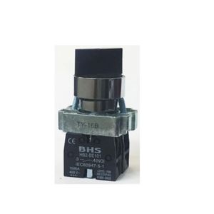 Comutador 3 Posições Fixas 22Mm Hb2-Bd33 1Na E 1Na Curta Metal Bhs