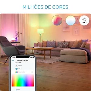 Luminária LED De Embutir Redonda 8,3W 127V Rgb Wi-Fi Wiz Philips