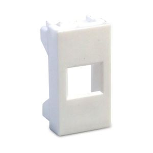 Tampa Módulo Informática Rj45 Sem Keystone Branco Stella Steck
