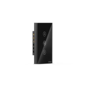 Conjunto Interruptor Controle Ventilador 4x2 Touch 3 Módulos Preto Steck