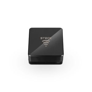 Controle Universal Wi-Fi E Infravermelho Preto Steck