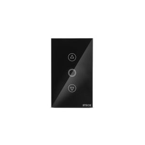 Interruptor Dimmer 4x2 Touch Smart Preto Steck