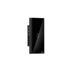 Conjunto Montado Interruptor 4x2 Touch Smart 1 Módulo Preto Steck