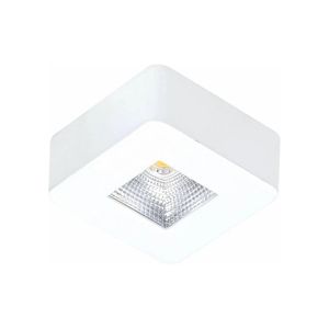 Spot De Sobrepor Quadrado Led 5W 3000K Luz Amarela Branco Bella