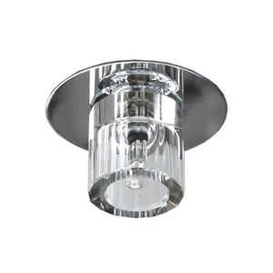 Spot Semi-Embutir Redondo 1X-G9 Cromado E Transparente Bella