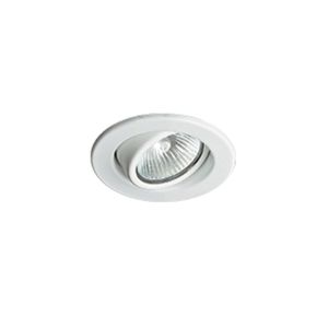 Spot de Embutir Redonda Direcionável Para 1 Lâmpada Dic GU10 Branco Nuru Revoluz