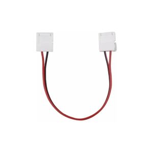 Conector Para Fita Led 8Mm Com Fio Embalagem Com 2 Peças Ayla