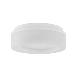 Arandela Led Redondo 11W 3000K Luz Amarela Aura Branco Plafon Interlight