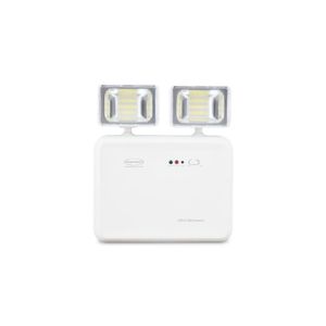Luminaria De Emergência Led 2200 Lúmens 2 Farol E Bateria Segurimax