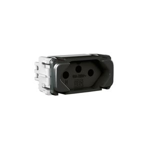 Módulo Tomada 2P+T 10A 250V Pb Preto Composé Weg