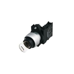 Comutador 3 Posições 22Mm Na E 1Na Preto Com Retenção 3Sb6130-4Al11 Chave Siemens