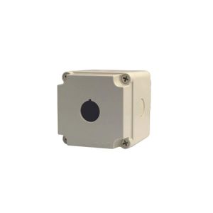 Botoeira Vazia 3Sb6811-0Aa10-0Ba0 Cinza Com 1 Furo Ip65 Plástico Siemens