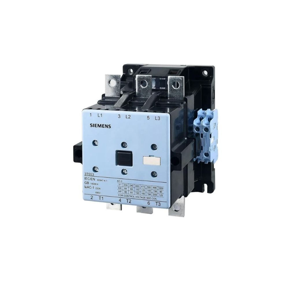Contator 3P 250A 50/60Hz 2Na E 2Nf 3Ts5422-0An2 Siemens