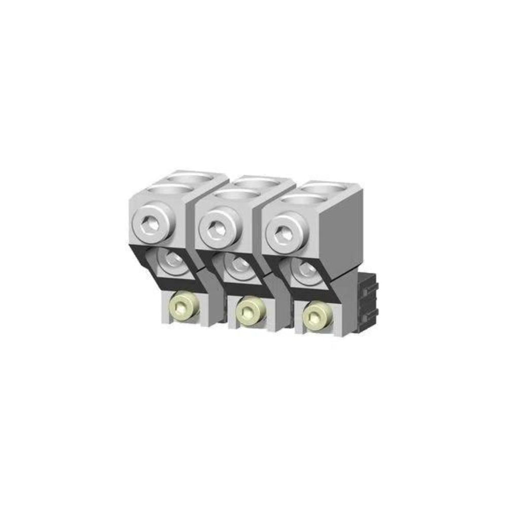 Borne Conexão 2X25-150Mm Para Disjuntor 3Vt2 Com 3 Peças Siemens