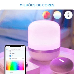 Hero Luminária de Mesa Inteligente WiFi e Bluetooth Bivolt WiZ Philips