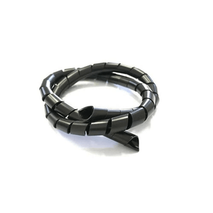 Spiralduto Plástico 1/2 Preto Cartela Com 3,0 Metros Dutoplast
