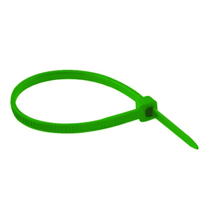 Abraçadeira Nylon 6.6 140X3,6Mm Verde Embalagem Com 100 Peças Dutoplast