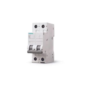 Disjuntor 2P 10A C 3Ka 5Sl1 Nbr Nm 60898-1 5SL12107MB Siemens