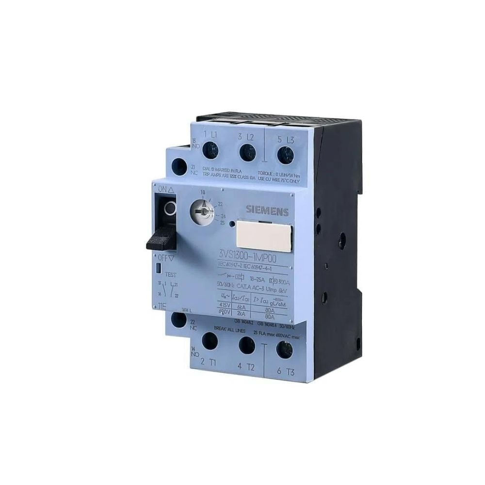 Disjuntor Proteção Motor 6-10A 3Vs1300-1Ml00 Siemens