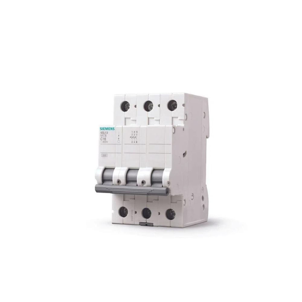 Disjuntor 3P 32A C 3Ka 5Sl1 Nbr Nm 60898-1 5SL13327MB Siemens | ANDRA