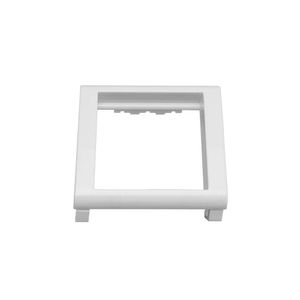 Placa Sistema X 2 Módulos Branco Para Plus Pial