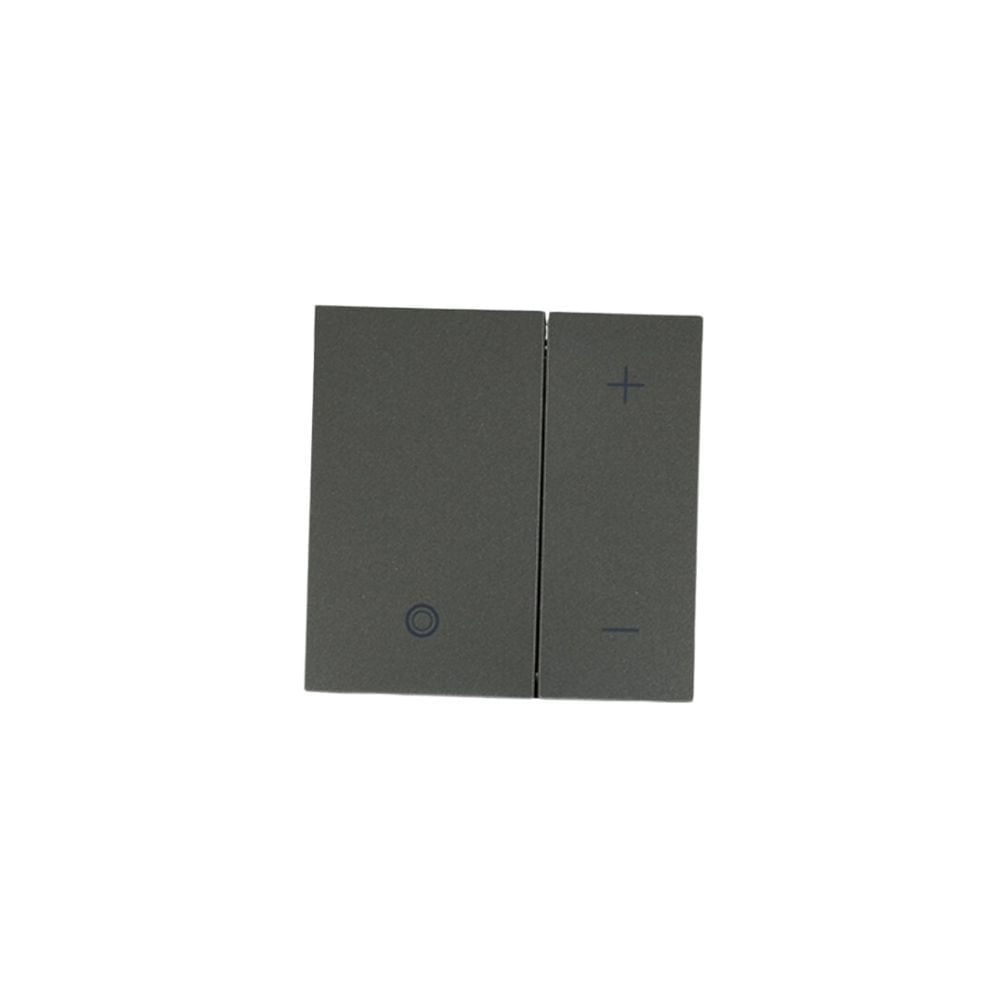 Módulo Dimmer Digital 200 á 400W Bivolt Universal Magnésio Quadrado 2 Módulos Arteor Pial Legrand