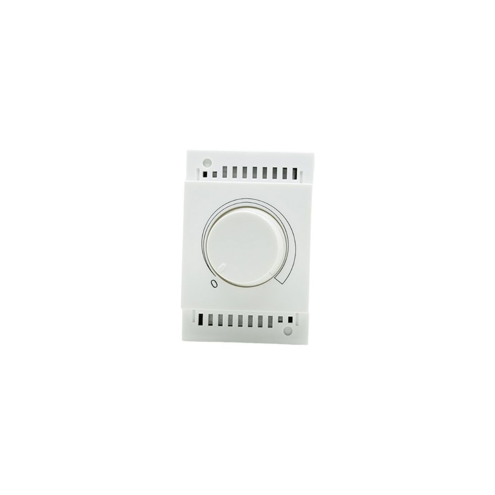 Módulo Dimmer Rotativo 500 á 1000W Bivolt Branco Quadrado 3 Módulos