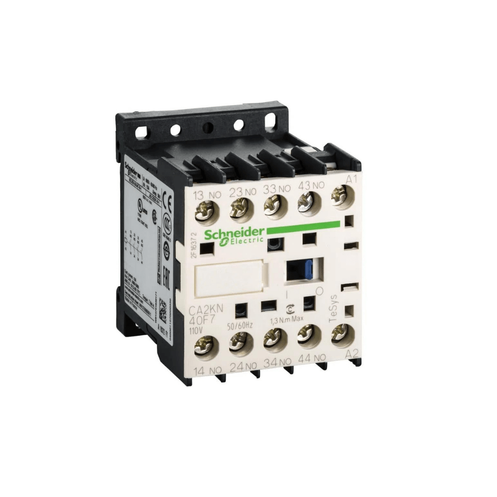 Encontraproduto.com.br - Contator Auxiliar Mini 50/60Hz 4Na Ca2-Kn40F7 Schneider