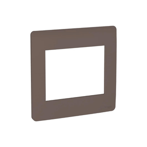 Placa 4X4 Para 6 Módulos S730203264 Planet Brown Orion Schneider
