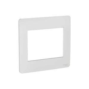 Placa 4X4 Para 6 Módulos S730203274 Gamma Silver Orion Schneider