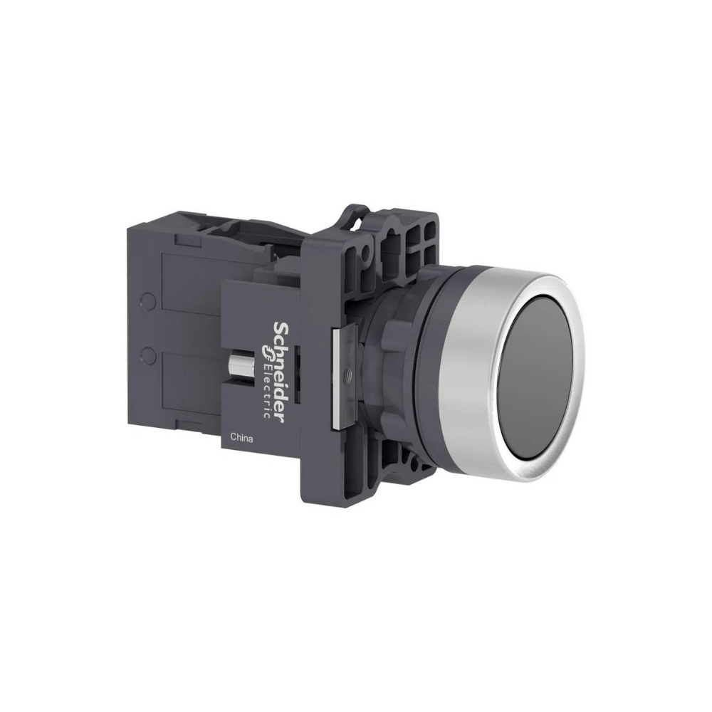 Encontraproduto.com.br - Botão 22Mm 1Na Preto Impulsão Com Retenção Xa2Eh021 Plástico Schneider