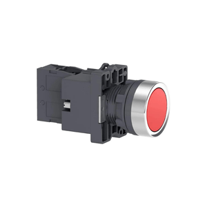 Botão 22Mm 1Na Led 24V Vermelho Iluminado Xa2Ew34B1 Plástico Schneider