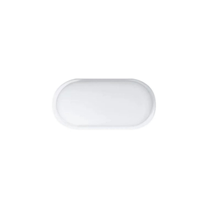 Luminária Tartaruga LED 8W 6500K Branco Frio 800 Lúmens Branco IP65 Brilia