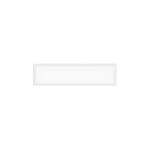Painel LED De Embutir Retangular Bivolt 36W 3600 Lúmens 122x32cm Branco Brilia