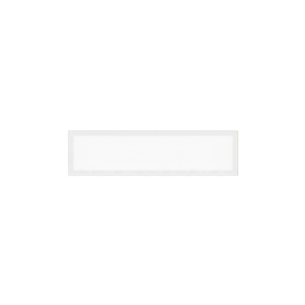 Painel LED De Embutir Retangular Bivolt 36W 3600 Lúmens 122x32cm Branco Brilia
