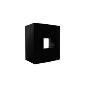 Caixa De Sobrepor Pvc Black Piano Para 1 Módulo Inova Pro Alumbra