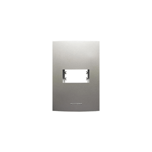 Placa 4X2 Para 1 Módulo Com Suporte Titanium Inova Pro Class Alumbra