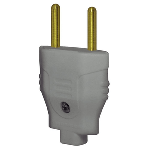 Plug 2P 10A 250V Pb 2711 Cinza Alumbra