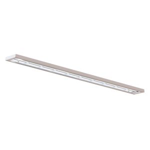 Luminária De Sobrepor Para 1 Lâmpada Tubular LED 18W Econômica Aletada Alumínio Light Tool