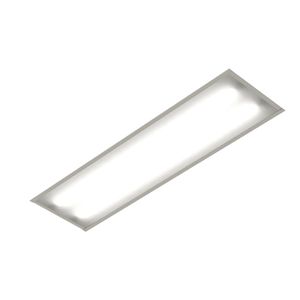 Luminária De Embutir Para 2 Lâmpadas Tubulares LED  9/10W Com Difusor Leitoso Light Tool