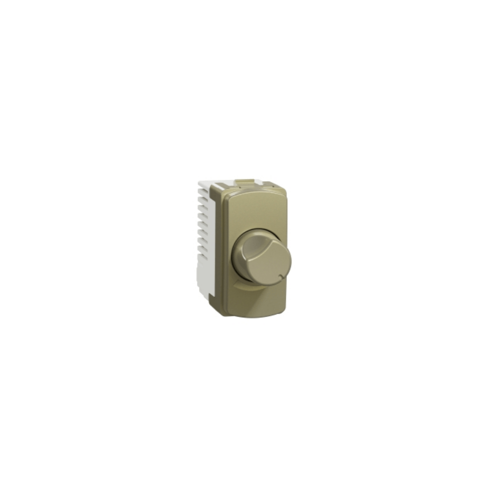 Módulo Dimer Rotativo 300W Miluz S3B75583 Dourado Schneider