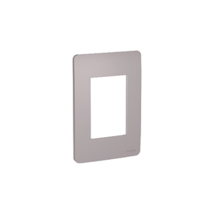 Placa 4X2 Para 3 Módulos S730103224 Axis Grey Orion Schneider