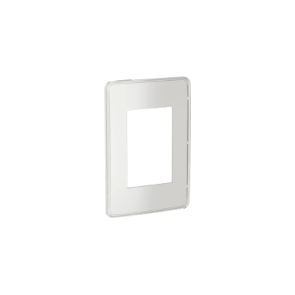 Placa 4X2 Para 3 Módulos S739103005 Branco You Transparente Orion Schneider