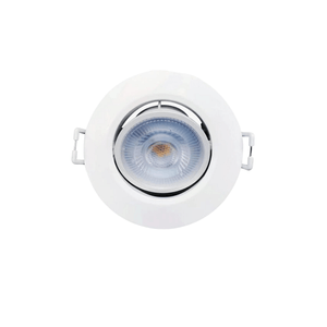 Spot De Embutir Dirigível Redondo Led 5W 6500K Luz Branca Bivolt 425 Lúmens 38 Graus Radium