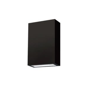 Arandela LED 4W 6000K Luz Branca Bivolt Ip65 Preta Luminatti