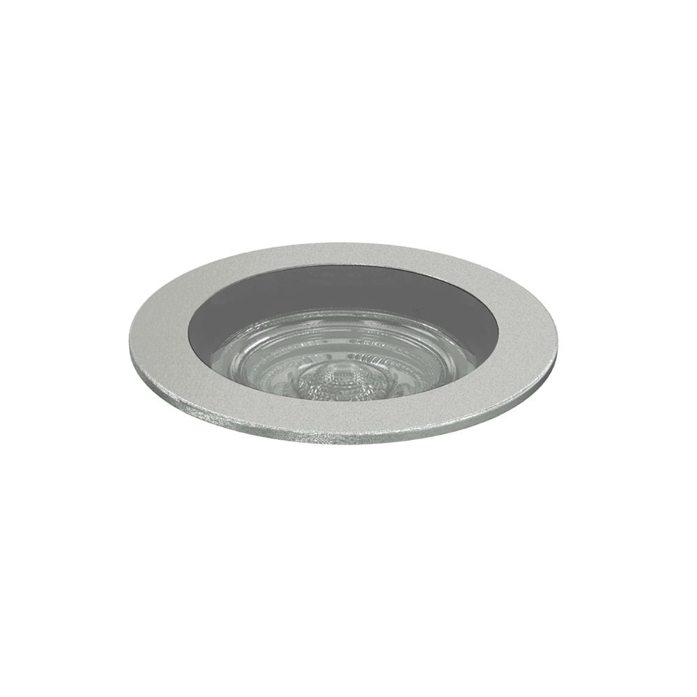 Luminária De Embutir Solo Led 2,5W 2700K Luz Amarela 250 Lúmens Inox Ip67 Interlight