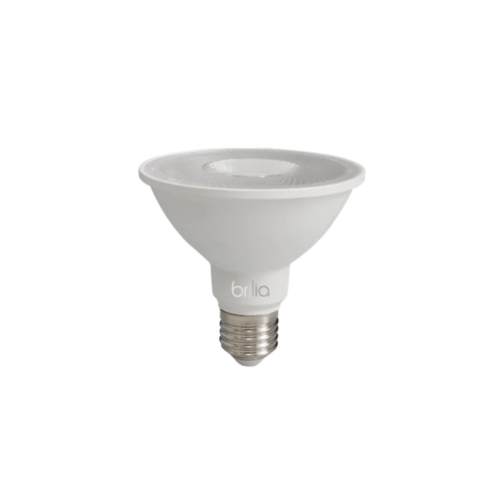 Lâmpada LED PAR30 E-27 Bivolt 9,8W 3000K Branco Quente 700 Lúmens 38 Graus IP20 Brilia