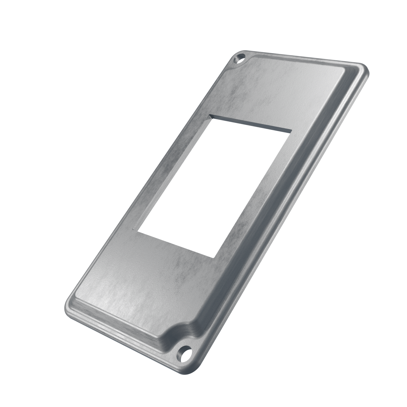 Tampa Para Condulete Aluminio 1 NR13 Para 2 Interruptores Sem Pintura Wetzel
